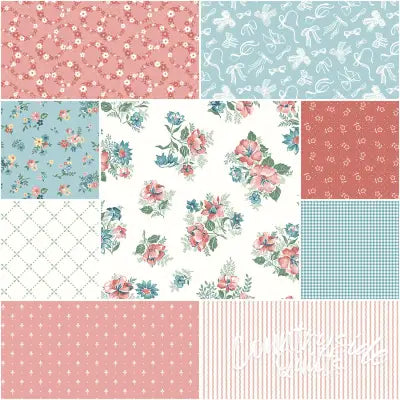 Mary Catherine 1 Yard Bundle Cloud, 9 Pcs.