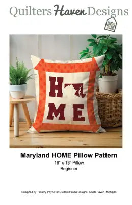 Maryland HOME Pillow Pattern