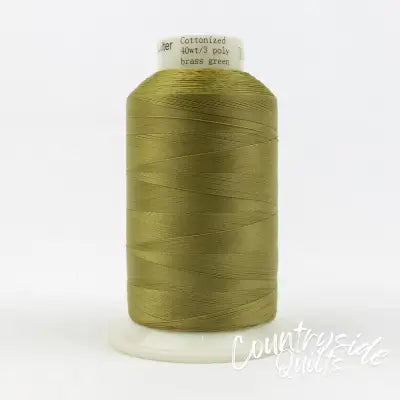 Master Quilter Soft Polyester 40wt 2743m Brass Green