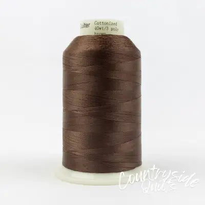Master Quilter Soft Polyester 40wt 2743m Brown