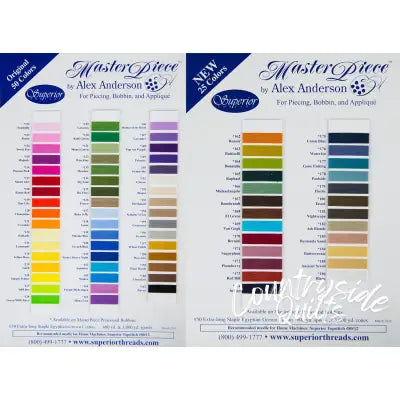 Masterpiece Color Card