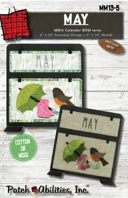 May Calendar Series Block of the Month