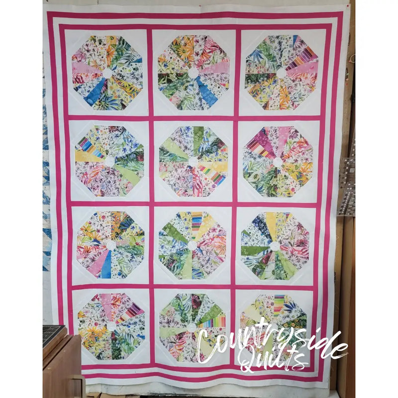 MERRILY WE ROLL ALONG QUILT PATTERN Quilt Pattern
