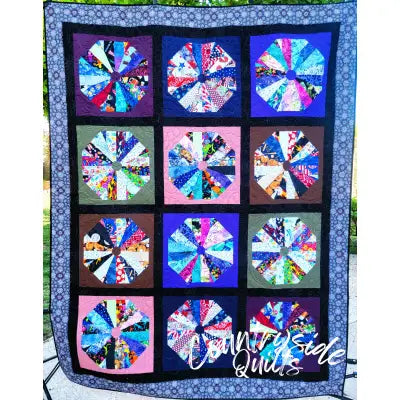 MERRILY WE ROLL ALONG QUILT PATTERN