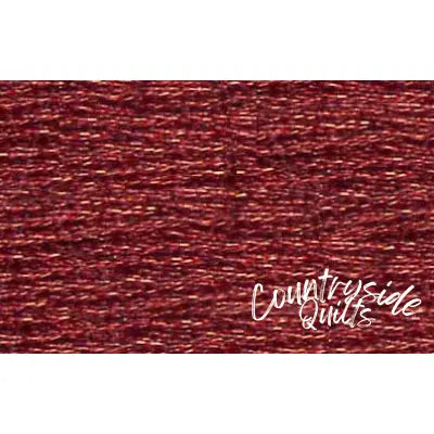 Metallic Thread 1ply 1000 meters Ruby Red