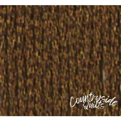 Metallic Thread 2 ply 1000 meters Brown