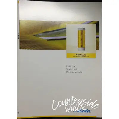 Mettler Metallic Color Card