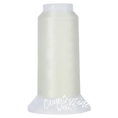 MicroQuilter Poly 100wt 3000yd Cone Natural White