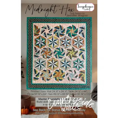 Midnight Hex Quilt Pattern