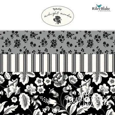 Midnight Meadow 5in Squares, 42pcs