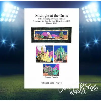 Midnight At the Oasis Wall Hanging