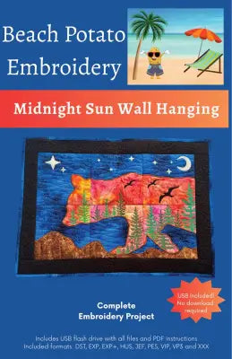 Midnight Sun Wall Hanging