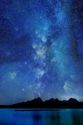 Milky Way Over Jenny Lake 20x30in Panel