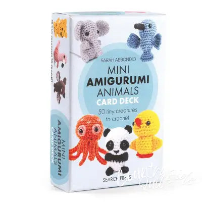 Mini Amigurumi Animals Card Deck