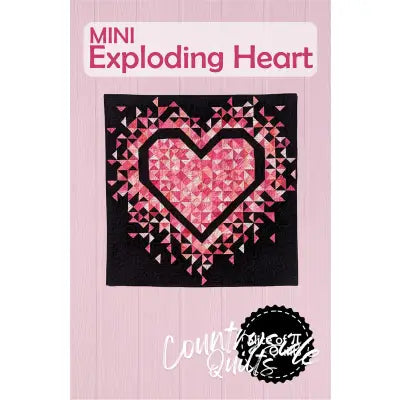 Mini Exploding Heart Quilt Pattern