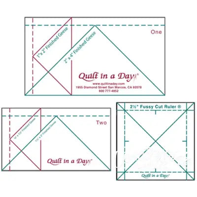 Mini Geese Ruler Set 3pc