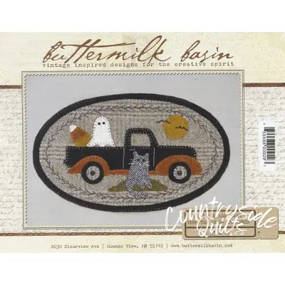 Mini Vintage Truck Thru The Year - October 6-1/2in x 11in