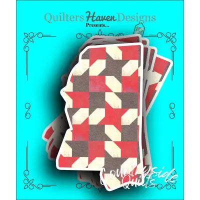 Mississippi Quilt Sticker 6pk