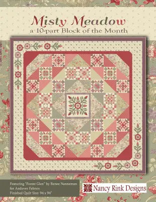 Misty Meadow Block of the Month Booklet