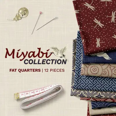 Miyabi Collection Fat Quarter Pack - 12 Assorted FQs