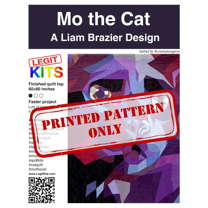 Mo the Cat Pattern PT005