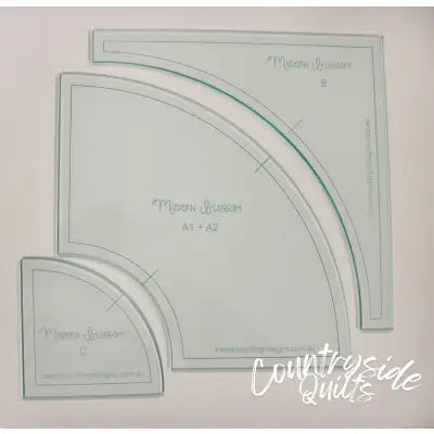 Modern Blossom Template Set