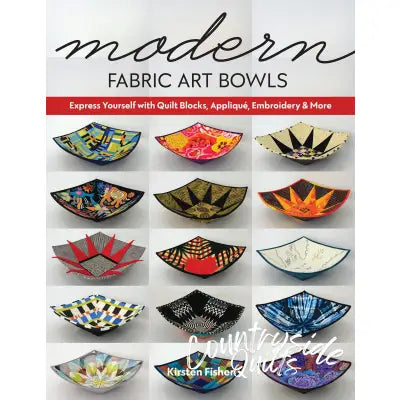 Modern Fabric Art Bowls