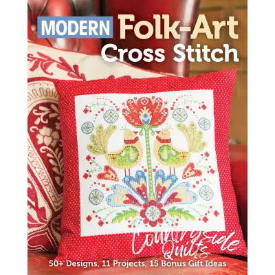 Modern Folk Art Cross Stitch