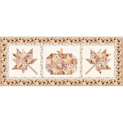 Modern Prairie Harvest Table Runner Pattern