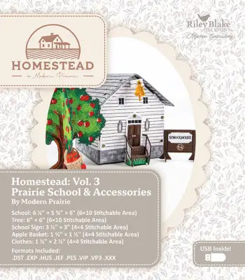 Modern Prairie Homestead #3 - Schoolhouse