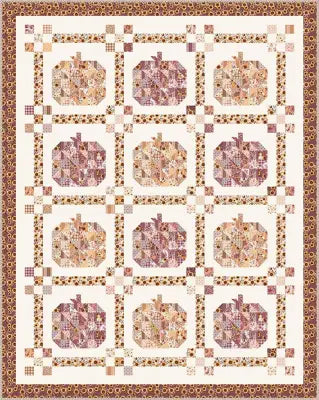 Modern Prairie Pumpkin Patch Quilt Pattern