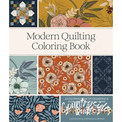 Modern Quilting Coloring Book