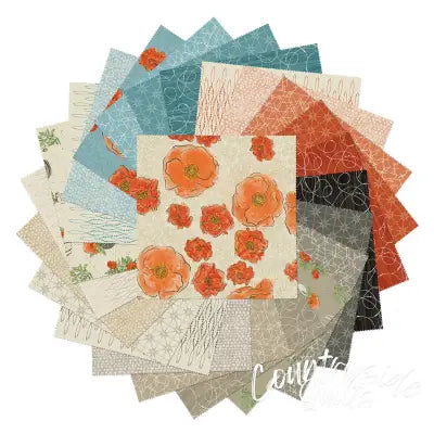 Modern VintageTreasured 10in Squares, 42pcs/bundle