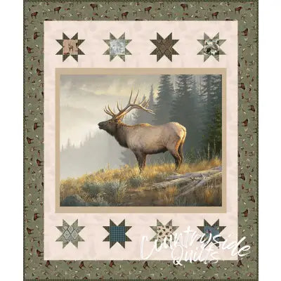 Monarch of the Mountain Panel Quilt Kit - Majestic in Nature II