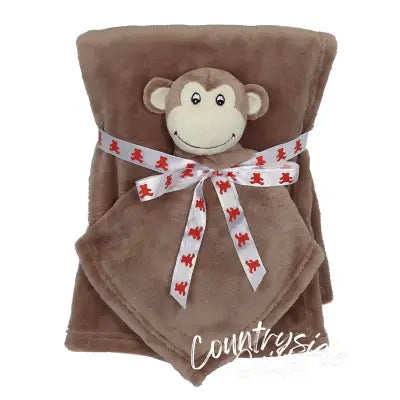 Monkey Blankey Buddy Set