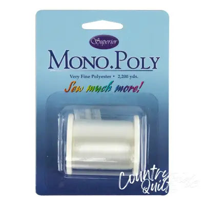 MonoPoly Invisible Polyester Thread .004mm 2200yds