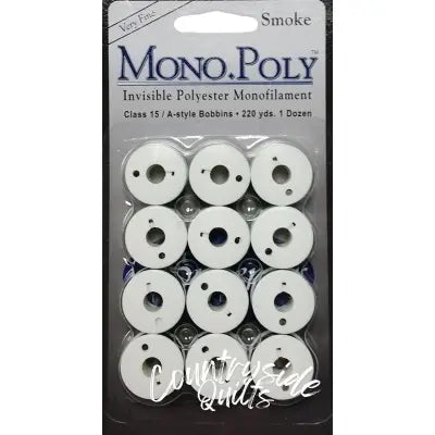 MonoPoly Smoke Prewound Bobbins