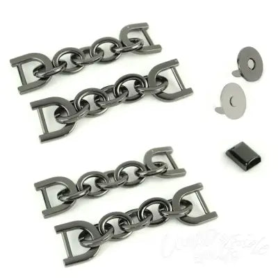 Moon River Hardware Kit Gunmetal