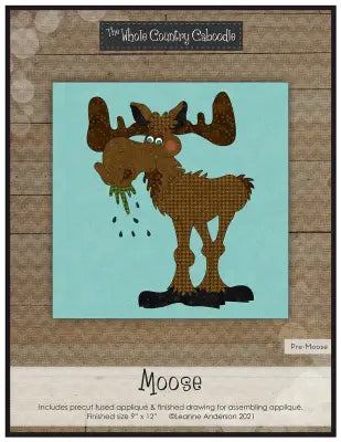 Moose Precut Fused Applique Pack