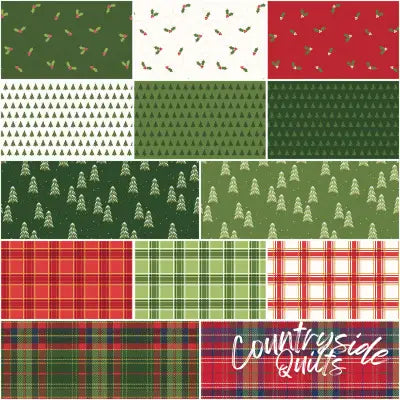 More Christmas Wishes 1 Yard Bundle, 13pcs