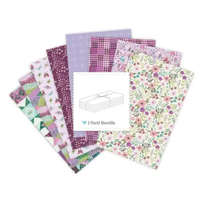 Mountain Jamboree 1 Yard Bundle Cream, 8 Pcs.