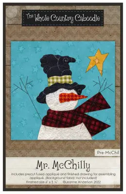 Mr. McChilly Precut Fused Applique Pack