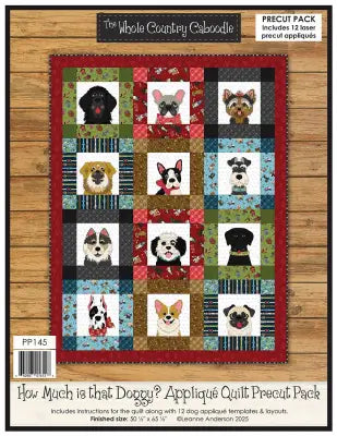 How Much Is That Doggy? Appliqué Precut Pack