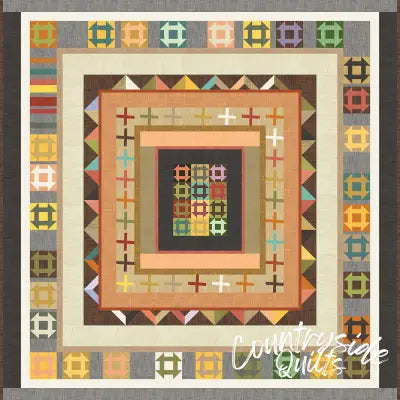 Multi Crossroads Neutral Quilt Kit