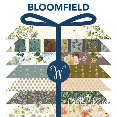 Multi Fat Quarter Bundle Bloomfield 22pcs/bundle