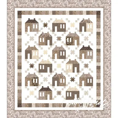 Multi Maison De Patchwork (96x96") Quilt Top"