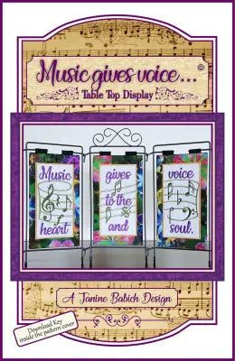 Music Gives Voice Table Top Display