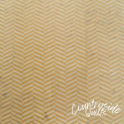 Mustard Chevron Cork 1/2 yard