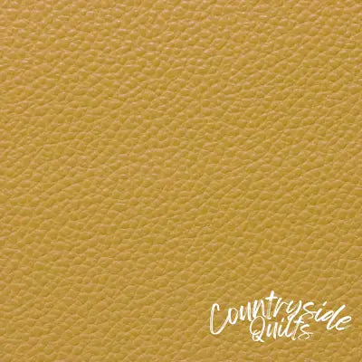 Mustard Pebble Faux Leather 1/2 yard