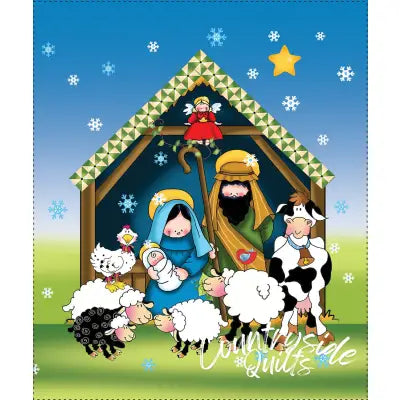 Nativity Tissue Box Panel